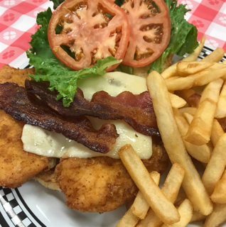 Picture of Fried Chicken Club Sandwich